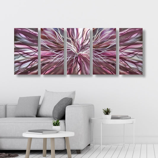 Large Metal Wall Art: Big, Bold and Unapologetically Beautiful - Modern Elements Metal Art
