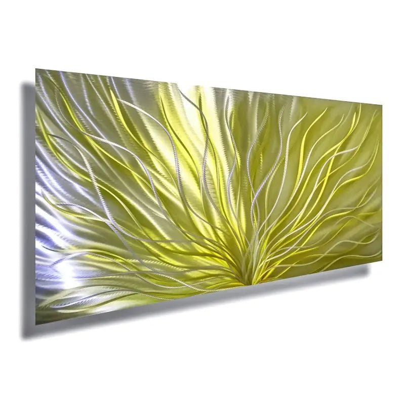 Botanical Artwork Titled InBloom - Modern Elements Metal Art - ME4738X