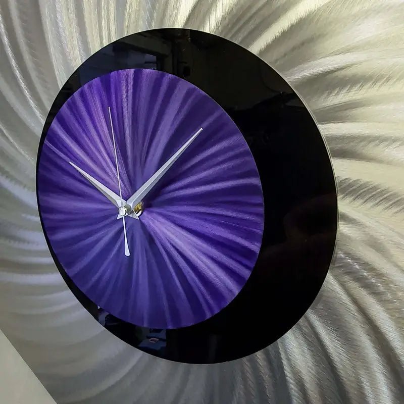 Diamond Clock Titled "Orthodox" - Modern Elements Metal Art - HI87686