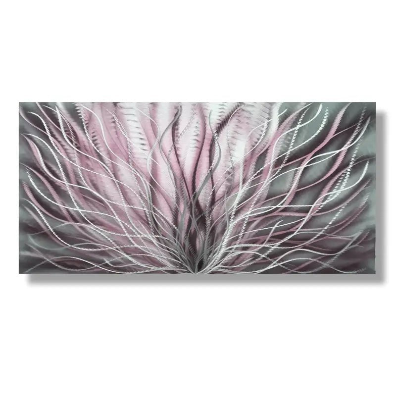Floral Wall Decor Titled InBloom - Modern Elements Metal Art - ME6778X