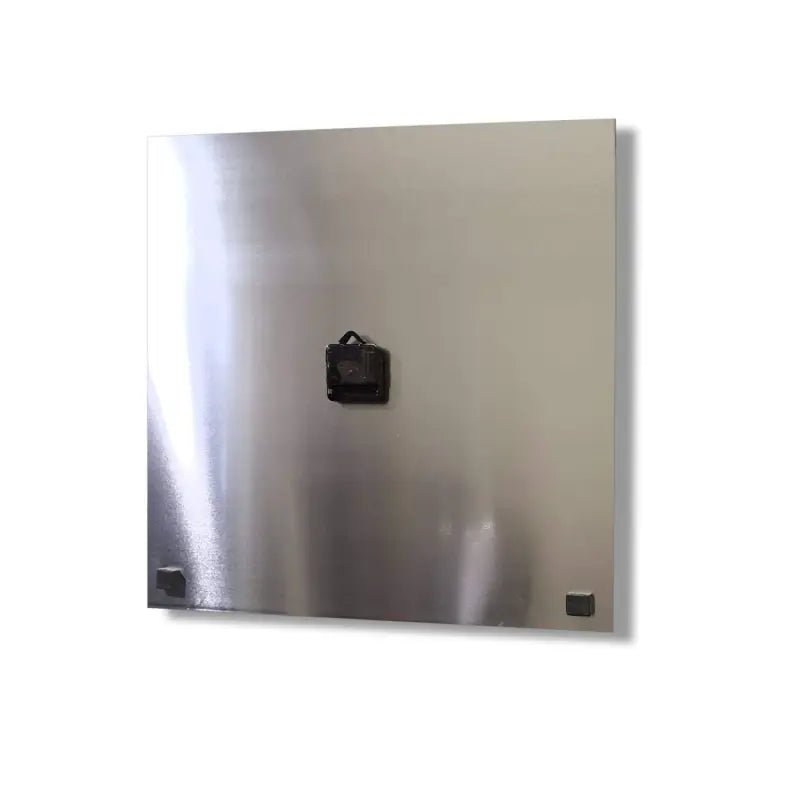 Large Square Wall Clock Titled "Paradox" - Modern Elements Metal Art - ME78788