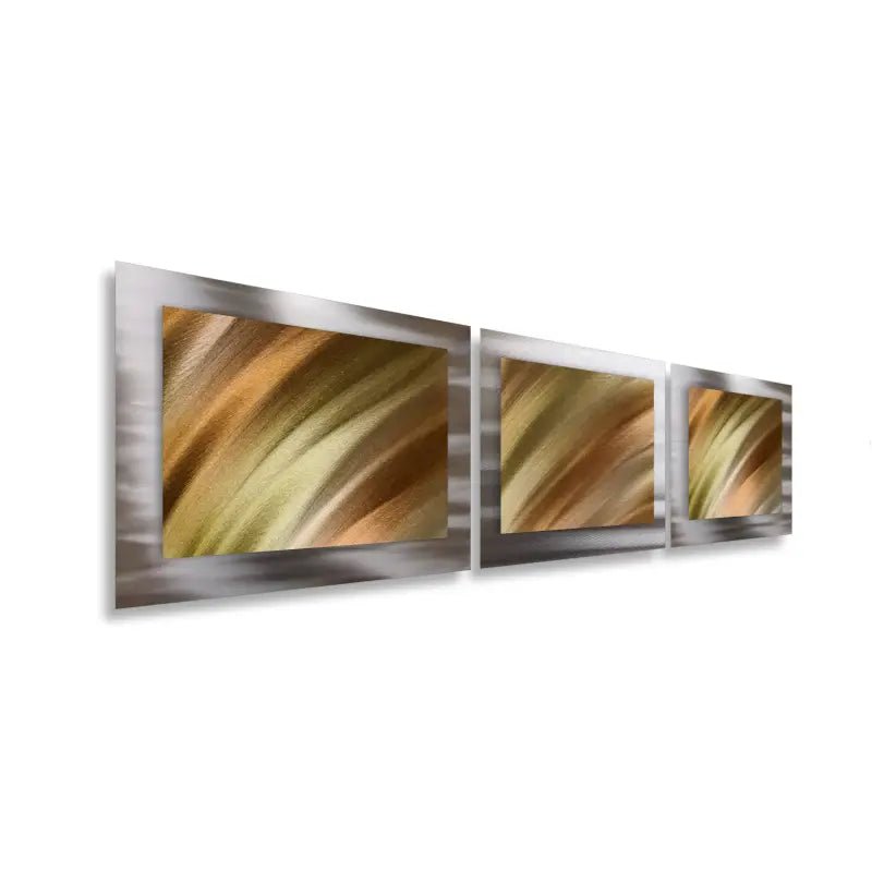 Livingroom Wall Art Titled "Electra" - Modern Elements Metal Art - ME4652321SX