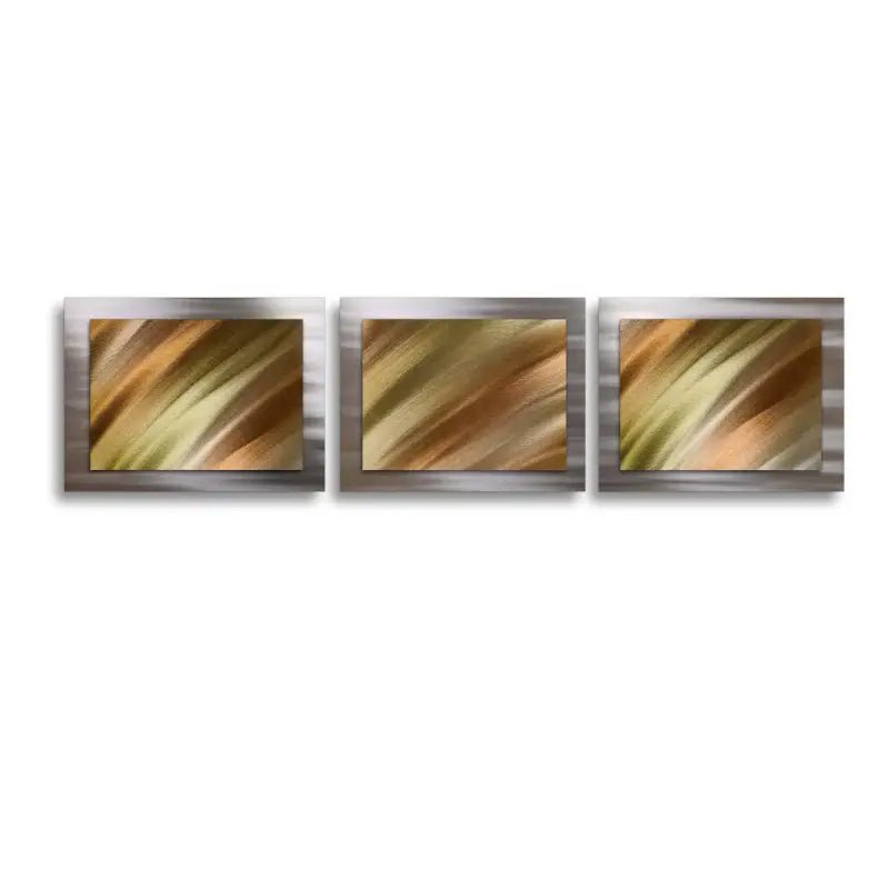 Livingroom Wall Art Titled "Electra" - Modern Elements Metal Art - ME4652321SX