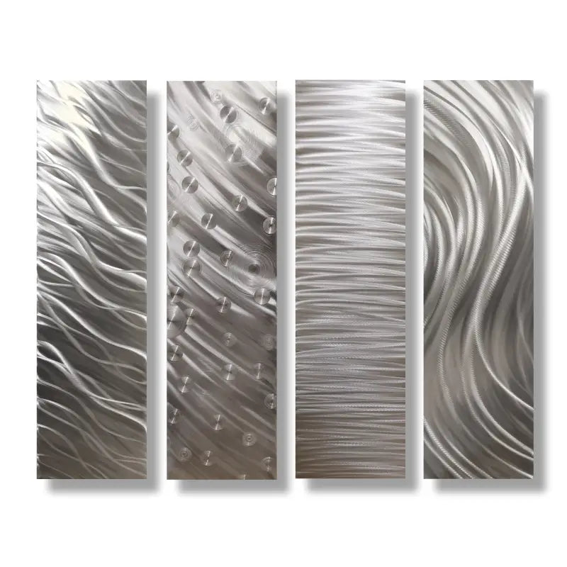 Metal Art Set Titled "Formation" - Modern Elements Metal Art - MO9882NC