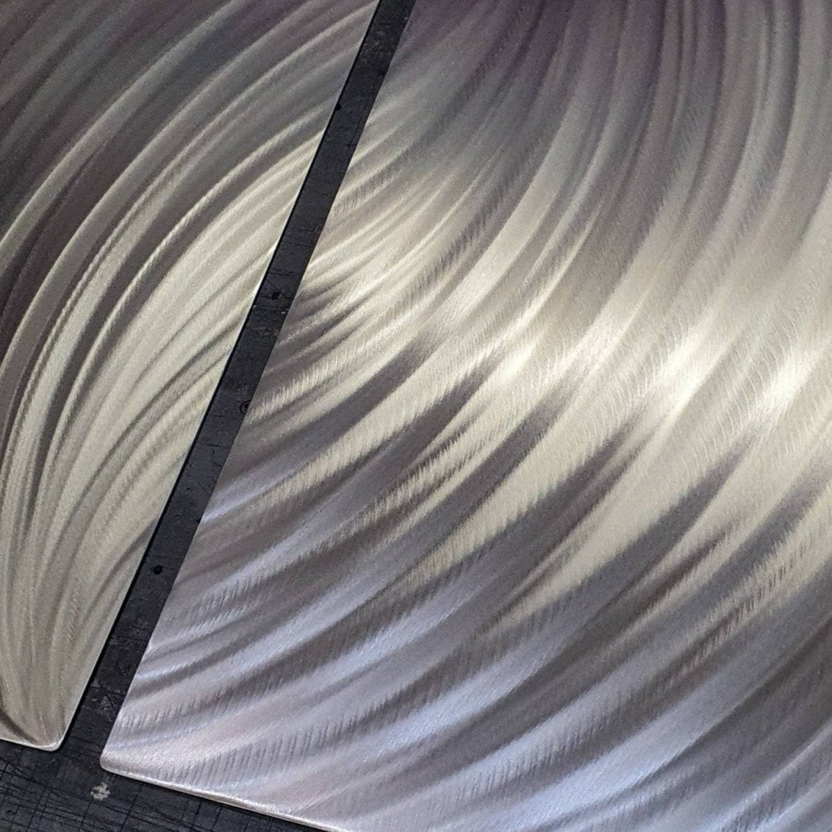 Metal Wall Art – 3 - Piece Silver Gallery Set – Modern Wall Sculpture - Modern Elements Metal Art - ME96076