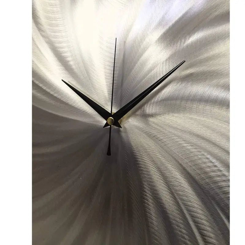 Minimalist Clock Titled "Neuron" - Modern Elements Metal Art - ME0408CV9