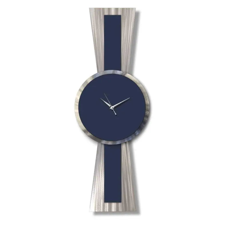 Navy Wall Clock Titled Sentinel £169.99 Christopher Henderson