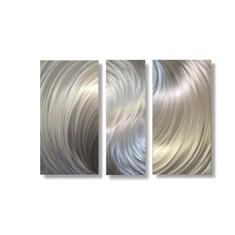 Oversized Wall Art Titled "Zeus" (Set of 3) - Modern Elements Metal Art - ME960TN