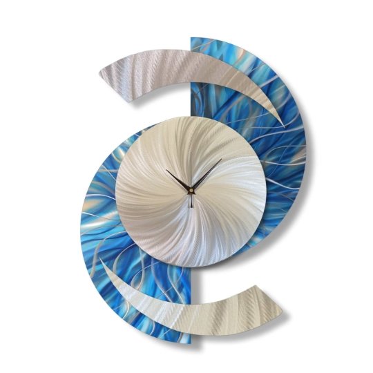 Elliptical - Modern Elements Metal Art