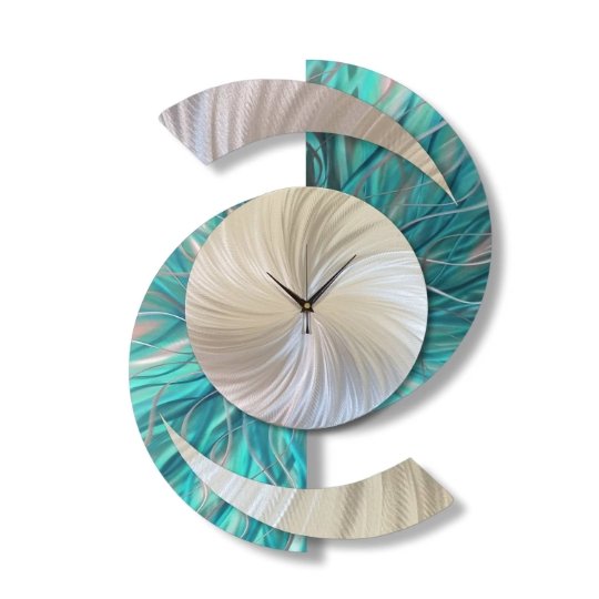 Elliptical - Modern Elements Metal Art
