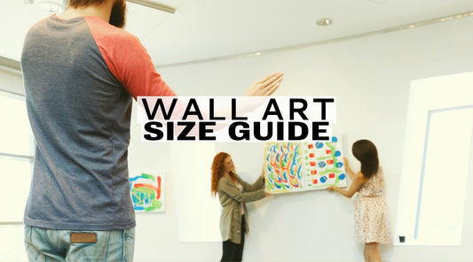 How to know what size wall art you need? Wall Art Size Guide - Modern Elements Metal Art