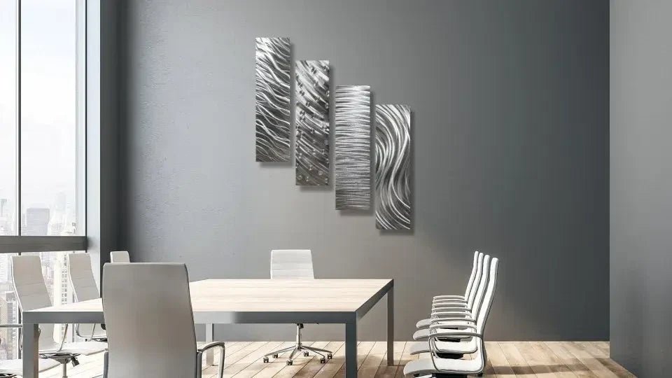 Gallery Art Sets - Modern Elements Metal Art