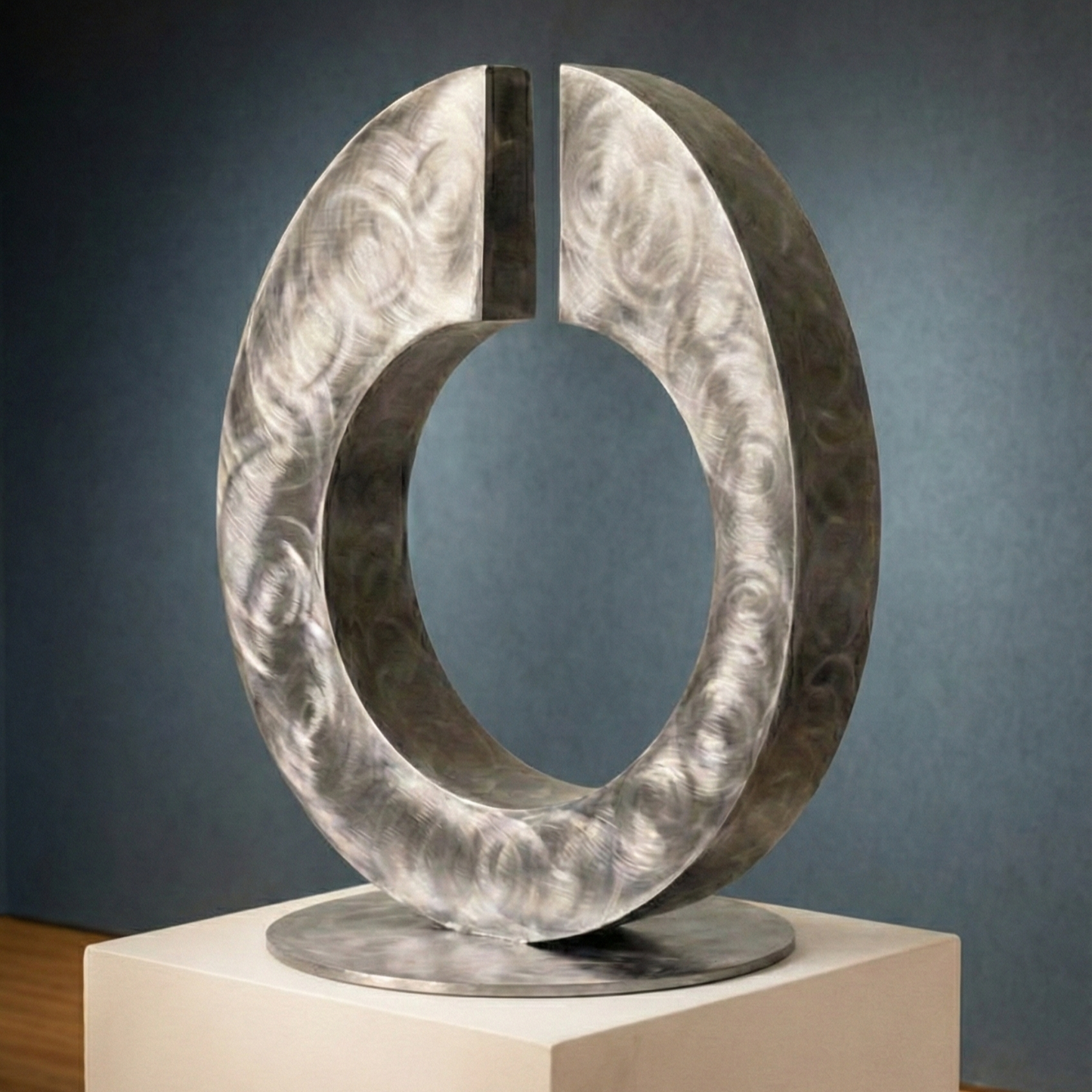 Modern Sculpture: Metal Art titled Concept