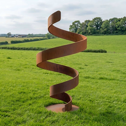 Outdoor Garden Sculpture – Twirl v3