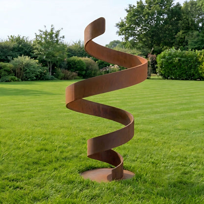 Outdoor Garden Sculpture – Twirl v3