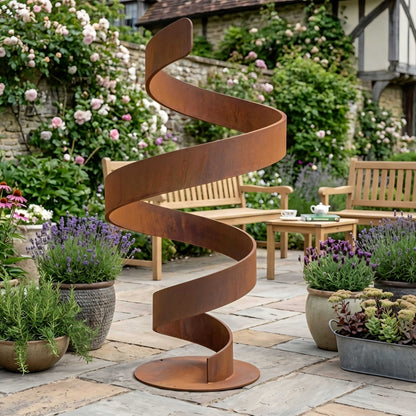 Outdoor Garden Sculpture – Twirl v3
