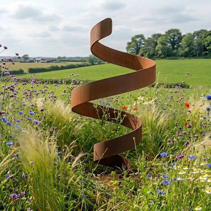 Outdoor Garden Sculpture – Twirl v3