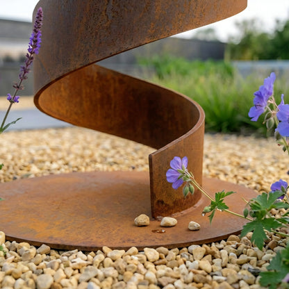 Outdoor Garden Sculpture – Twirl v3