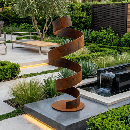 Outdoor Metal Sculpture – Twirl