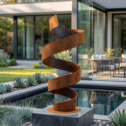 Outdoor Metal Sculpture – Twirl