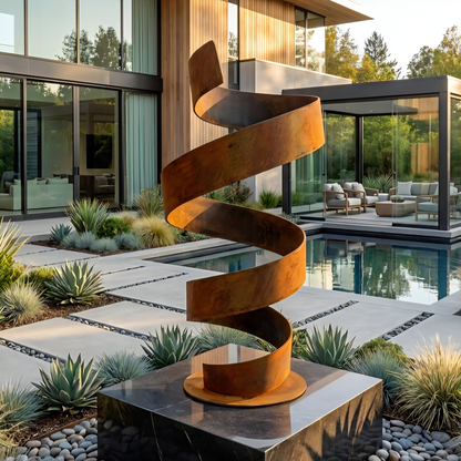 Outdoor Metal Sculpture – Twirl