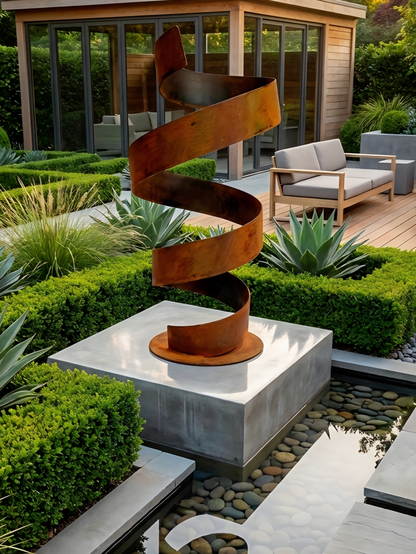 Outdoor Metal Sculpture – Twirl