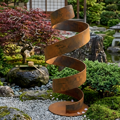 Outdoor Metal Sculpture – Twirl