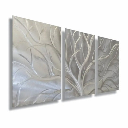 3 Piece Wall Art Tree Sculpture Modern Christopher Henderson