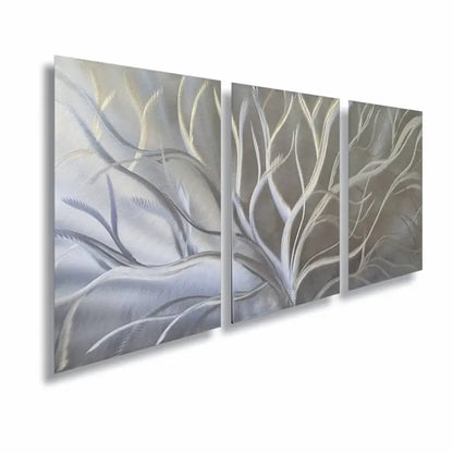 3 Piece Wall Art Tree Sculpture Modern Christopher Henderson