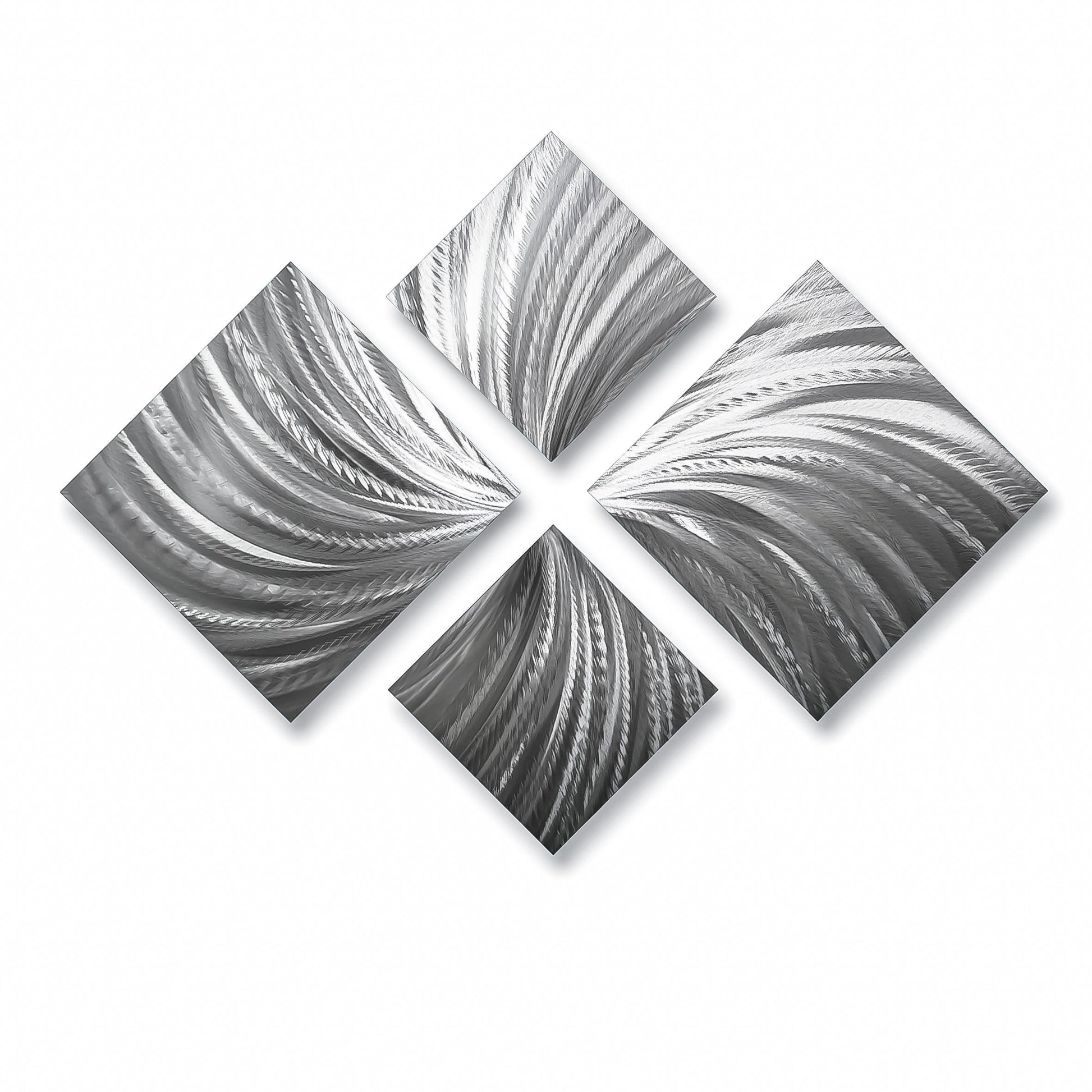 3D Wall Artwork Titled X - spiral - Modern Elements Metal Art - ME72129SX