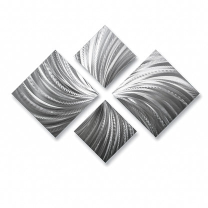 3D Wall Artwork Titled X - spiral - Modern Elements Metal Art - ME72129SX
