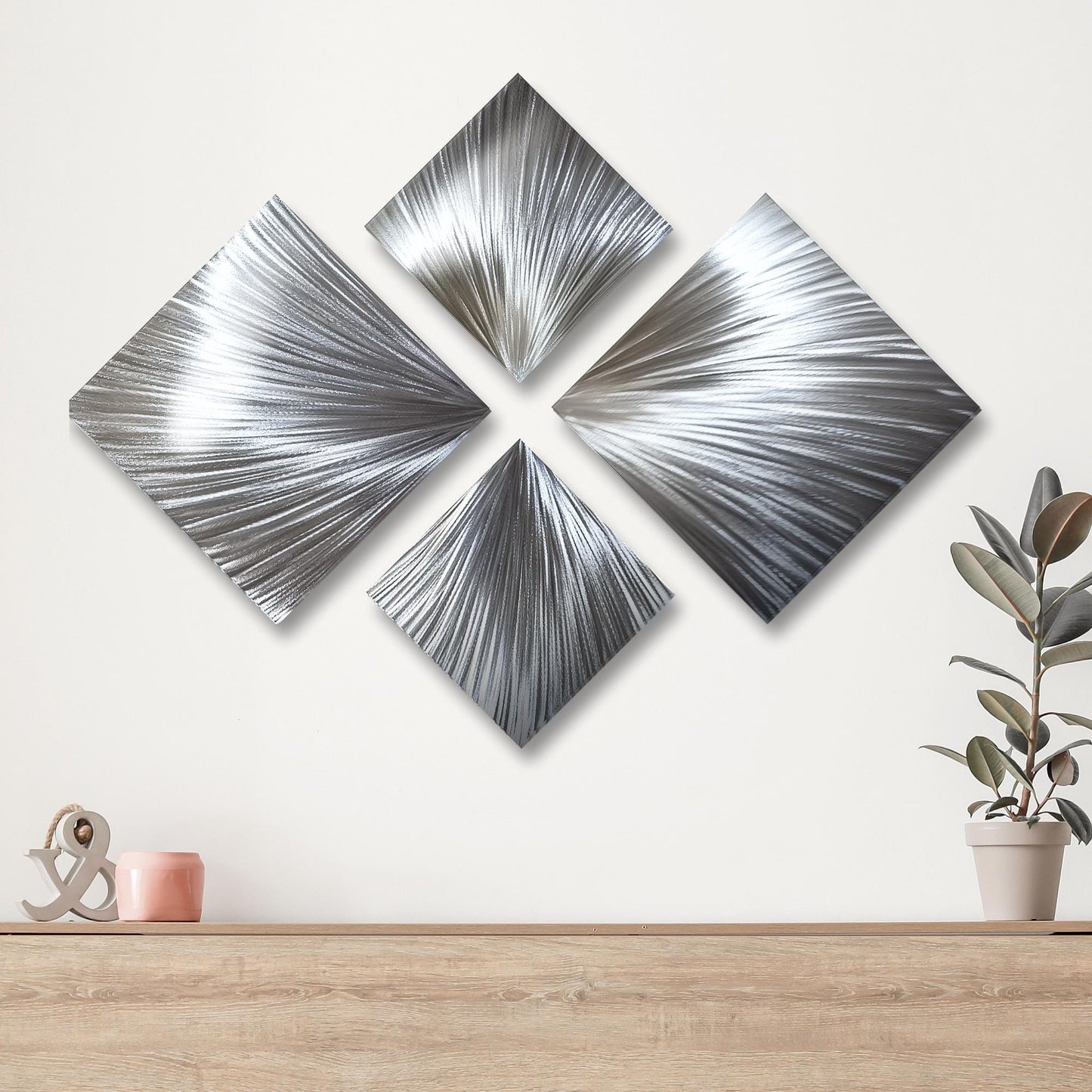 3D Wall Artwork Titled X - spiral - Modern Elements Metal Art - ME72129SX