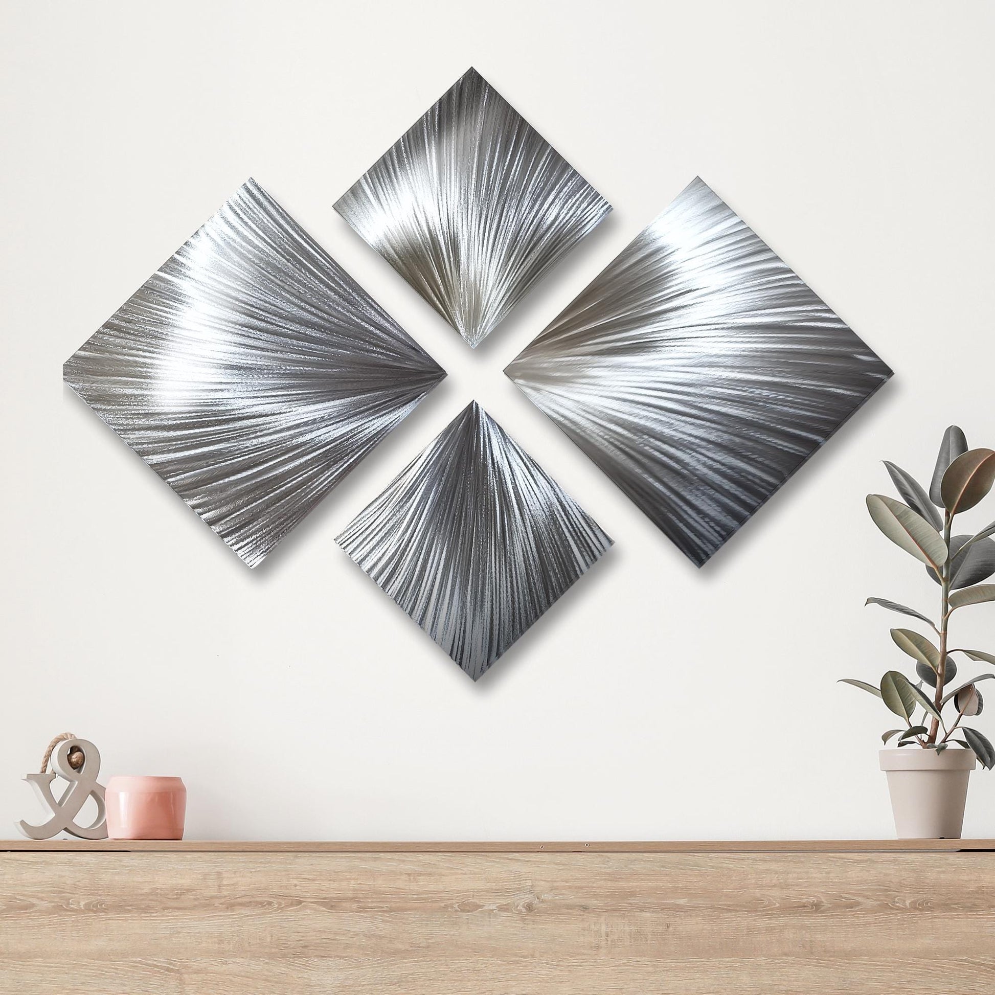 3D Wall Artwork Titled X - spiral - Modern Elements Metal Art - ME72129SX