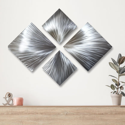 3D Wall Artwork Titled X - spiral - Modern Elements Metal Art - ME72129SX