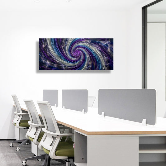 Luxury Metal Wall Art: Abstract Painting, Modern Wall Sculpture Accent