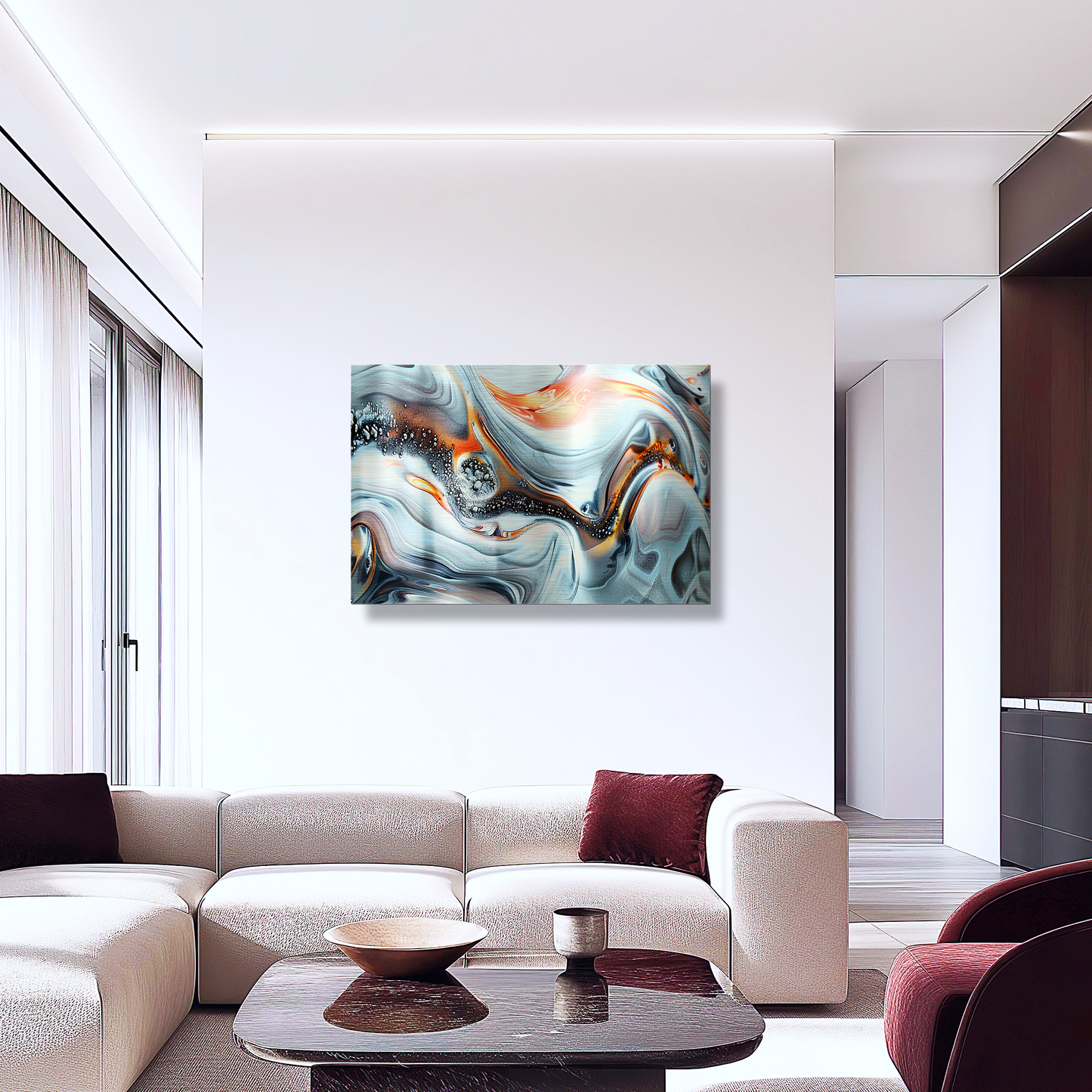 Dynamic Resonance - Modern Wall Art Print