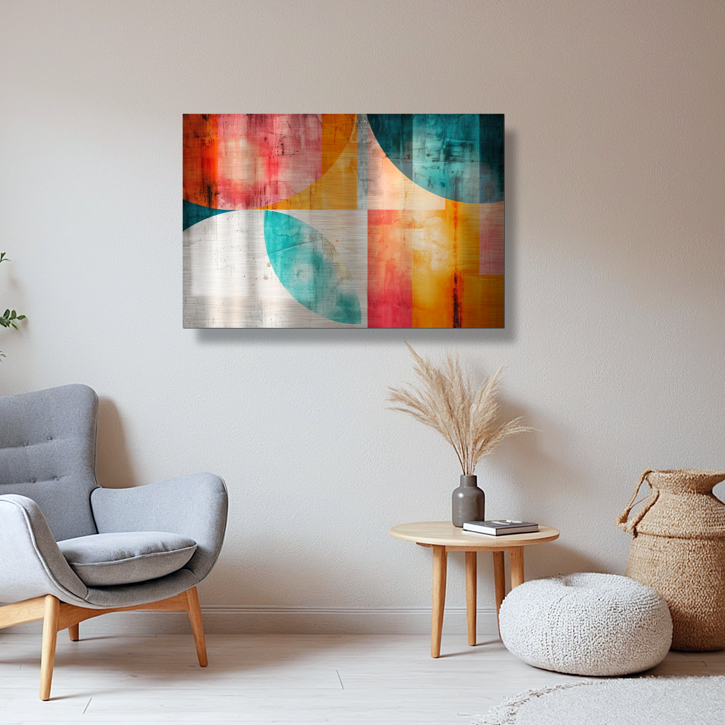 Geometric Ether - Abstract Modern Art Print