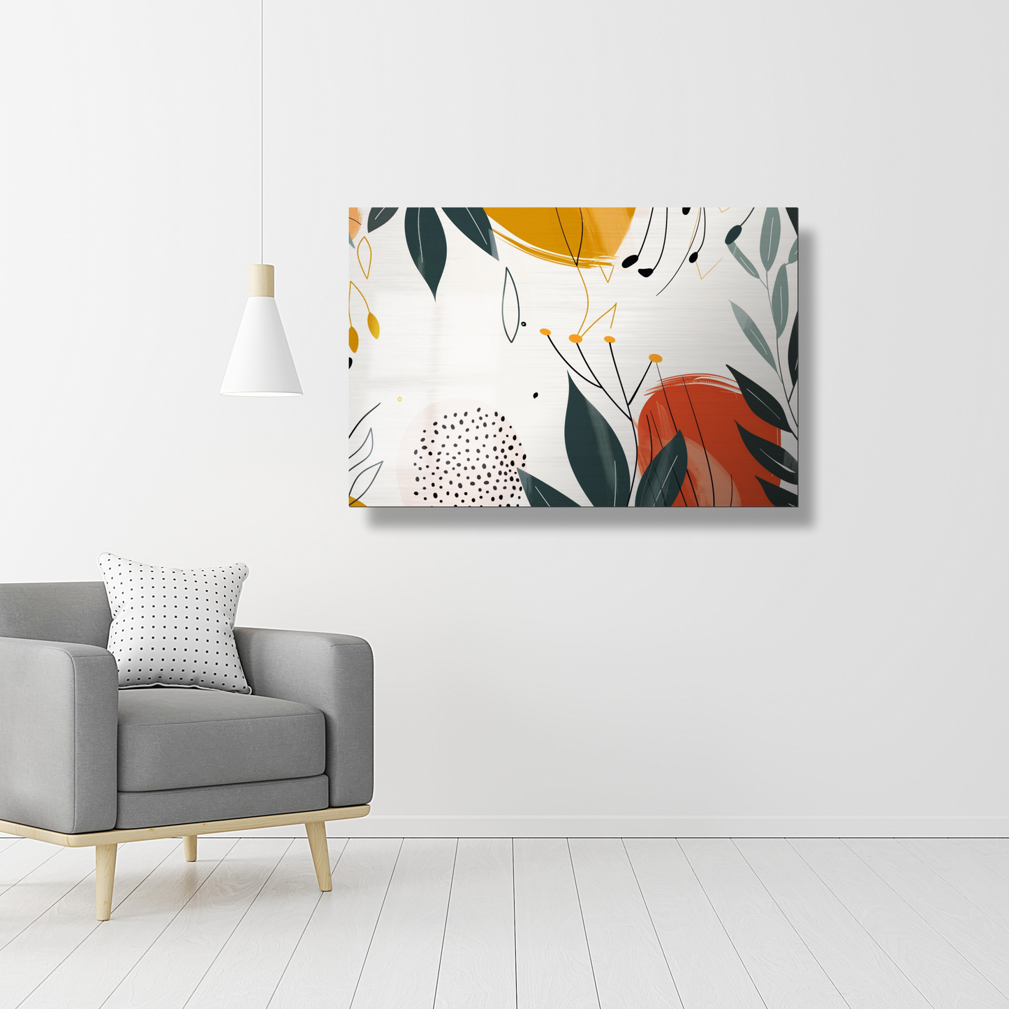 Bio Rhythm - Botanical Metal Wall Art Print