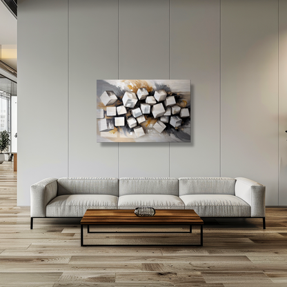 Cubic Symmetry - Metal Wall Art Print