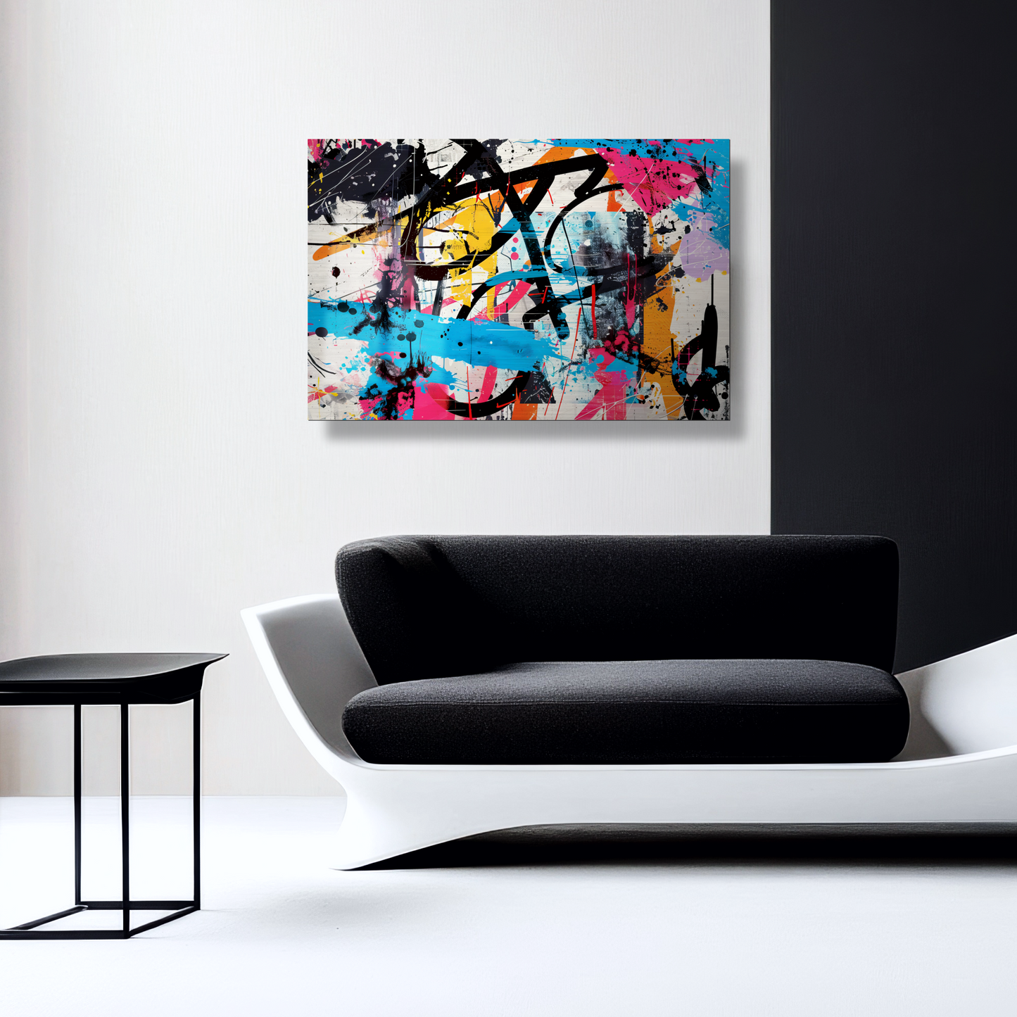 Temporal Fusion - Abstract Metal Wall Art Print