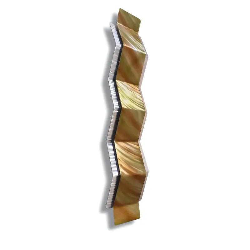 Abstract Metal Wall Art Titled "MZone" - Modern Elements Metal Art - ME4652307SX