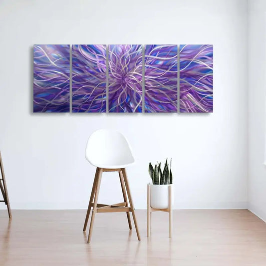 Abstract Wall Artwork Painting Tiled ’Radiation’ £179.99 Christopher Henderson