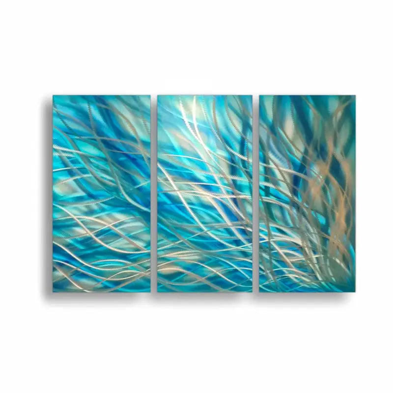 Blue Wall Art Titled ’Kosmosis’ (Blue Edition) £159.99 Christopher Henderson