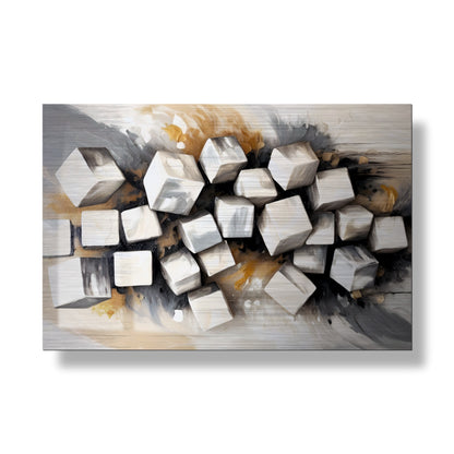 Cubic Symmetry - Metal Wall Art Print