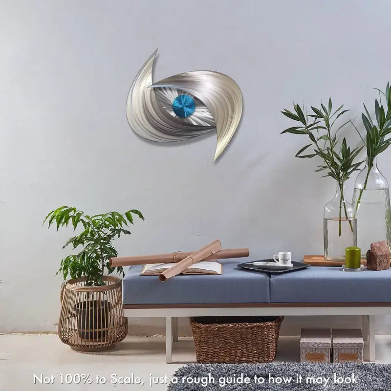 Eye Abstract Sculpture Large Metal Wall Art Christopher Henderson