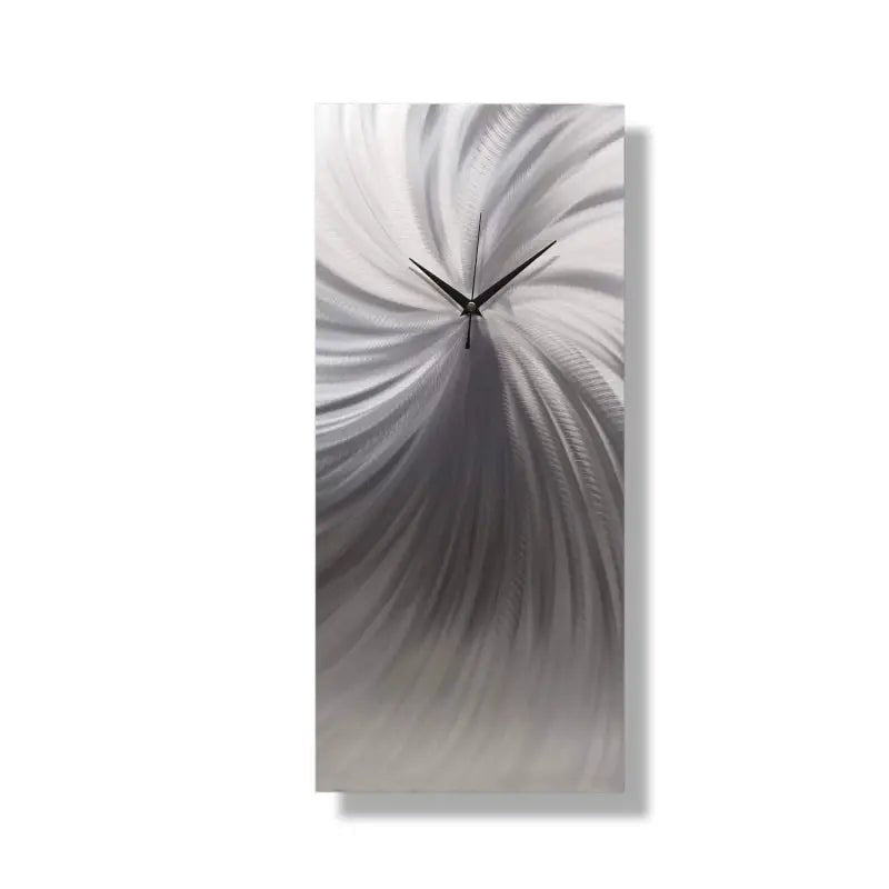 Minimalist Clock Titled "Neuron" - Modern Elements Metal Art - ME0408CV9