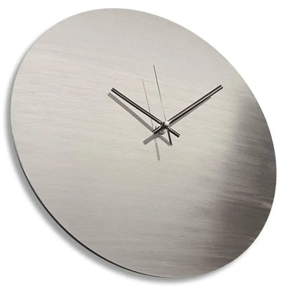 Minimalist Wall Clock - Mid Century Metal Art Christopher Henderson