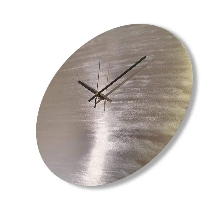 Minimalist Wall Clock - Mid Century Metal Art Christopher Henderson