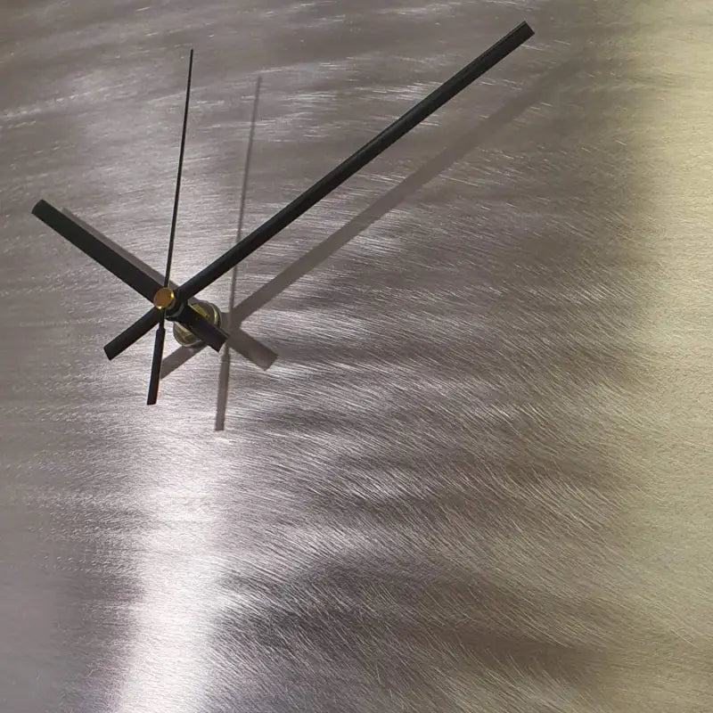 Minimalist Wall Clock - Mid Century Metal Art Christopher Henderson