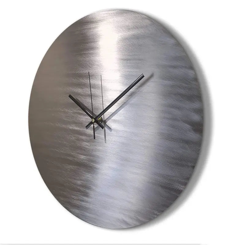 Minimalist Wall Clock - Mid Century Metal Art Christopher Henderson